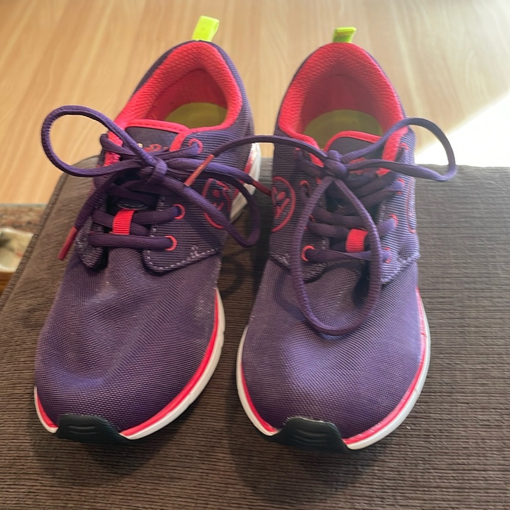 Purple Zumba sneakers